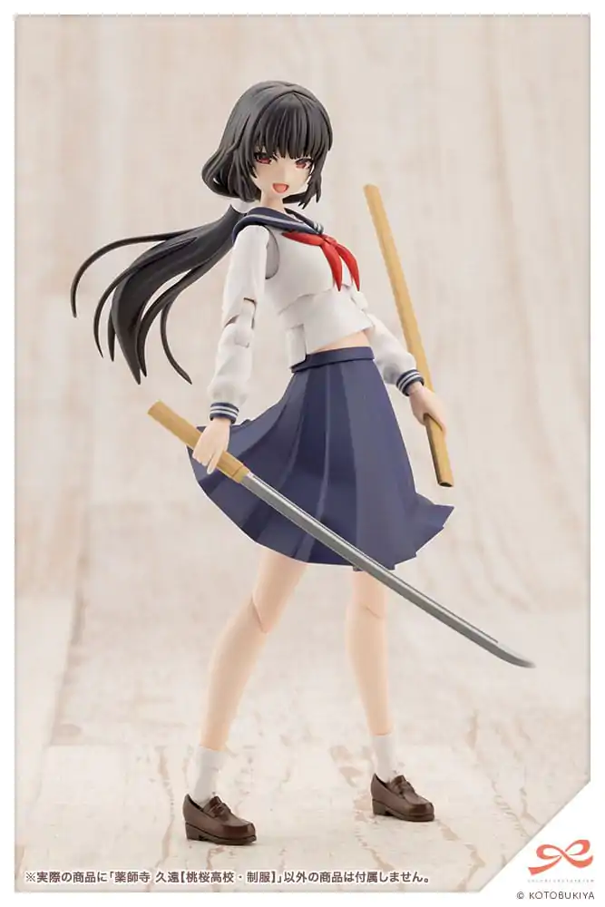Sousai Shojo Teien Plastični model komplet 1/10 Kuon Yakushiji Toudou High School Uniform 16 cm fotografija izdelka