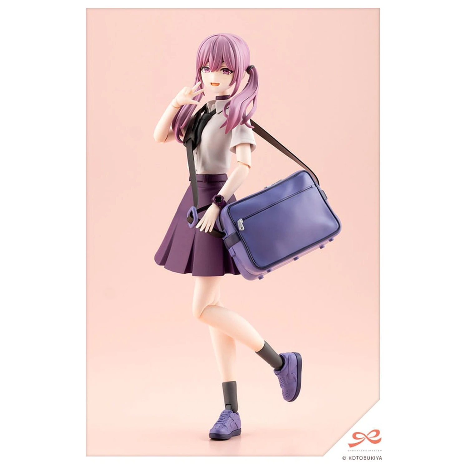 Sousai Shojo Teien Plastični Model Komplet 1/10 Little Devil Twin Tails 15 cm fotografija izdelka