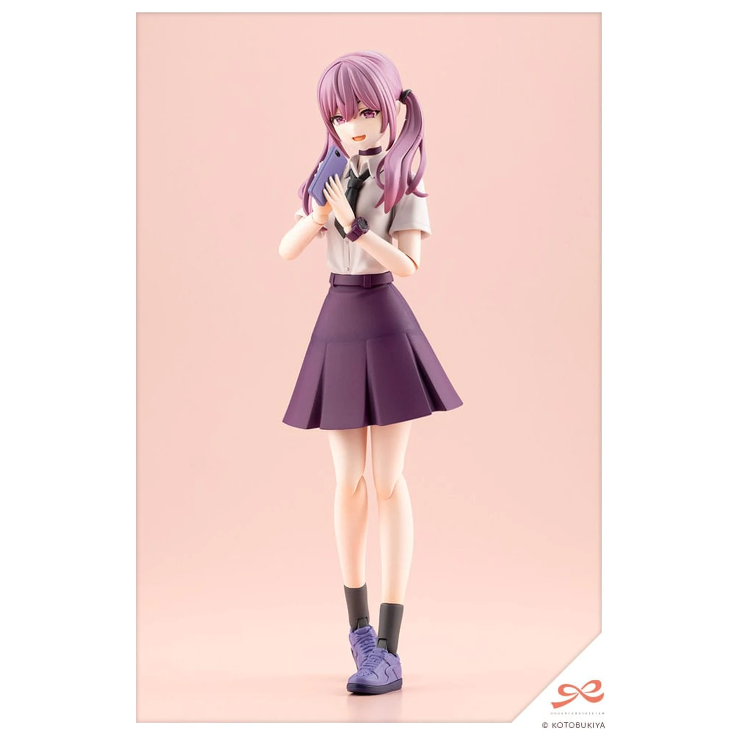 Sousai Shojo Teien Plastični Model Komplet 1/10 Little Devil Twin Tails 15 cm fotografija izdelka