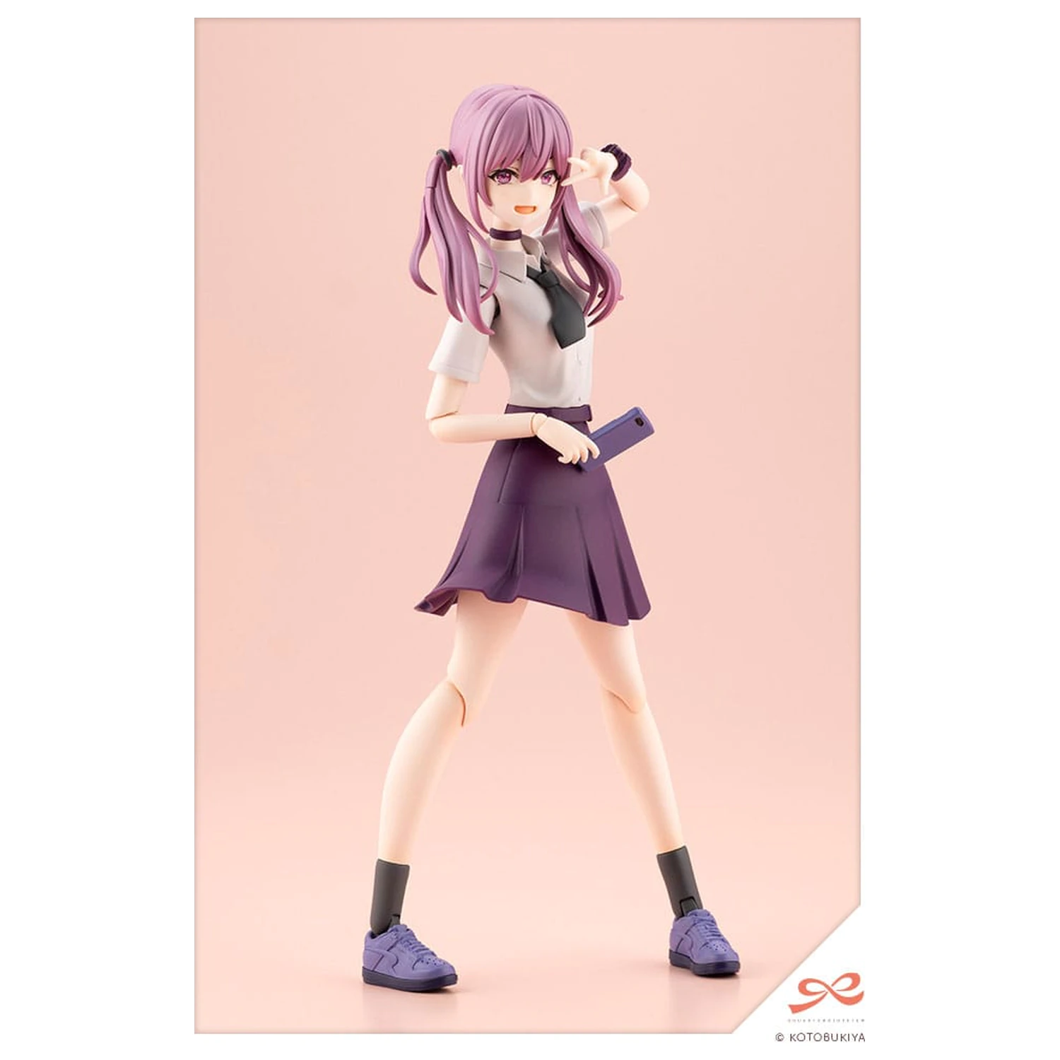 Sousai Shojo Teien Plastični Model Komplet 1/10 Little Devil Twin Tails 15 cm fotografija izdelka