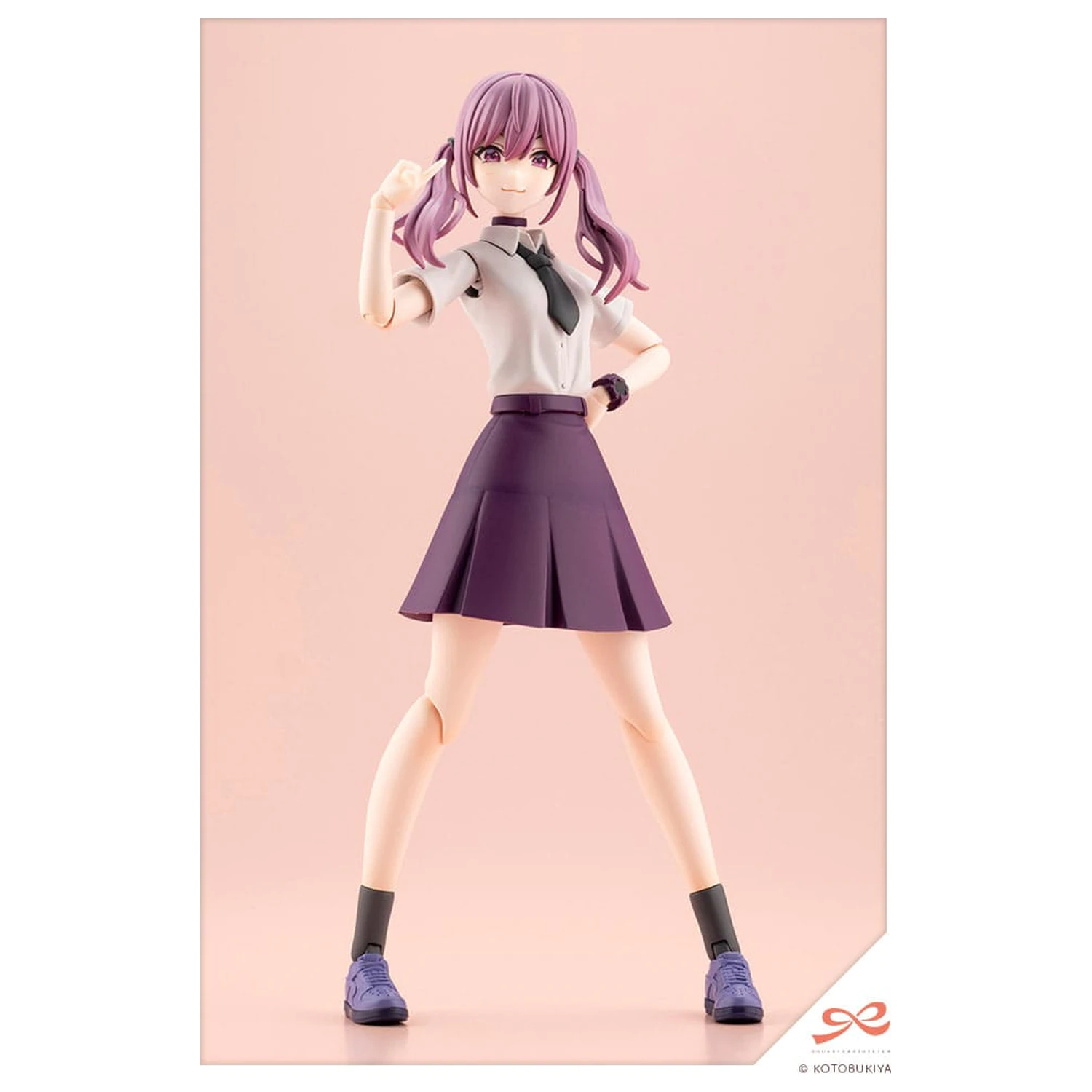 Sousai Shojo Teien Plastični Model Komplet 1/10 Little Devil Twin Tails 15 cm fotografija izdelka