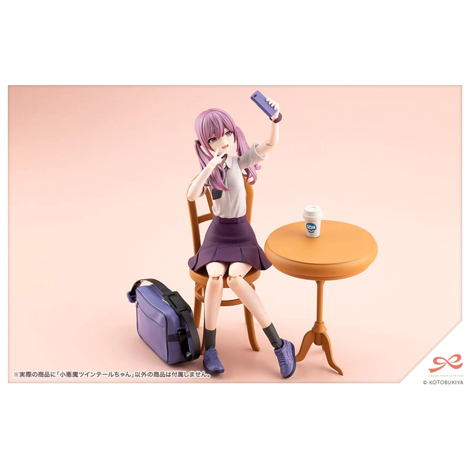 Sousai Shojo Teien Plastični Model Komplet 1/10 Little Devil Twin Tails 15 cm fotografija izdelka