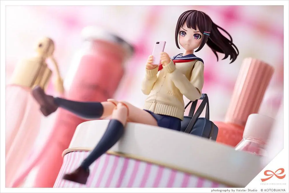 Sousai Shojo Teien Plastični Model Komplet 1/10 Madoka Yuki Touou High School Winter Clothes 15 cm fotografija izdelka