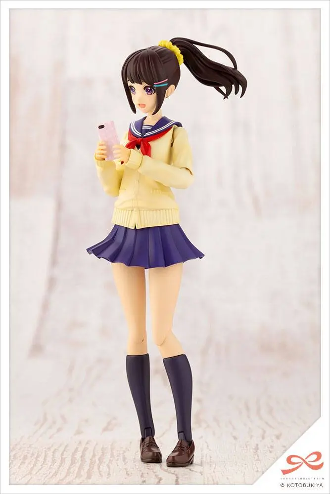 Sousai Shojo Teien Plastični Model Komplet 1/10 Madoka Yuki Touou High School Winter Clothes 15 cm fotografija izdelka