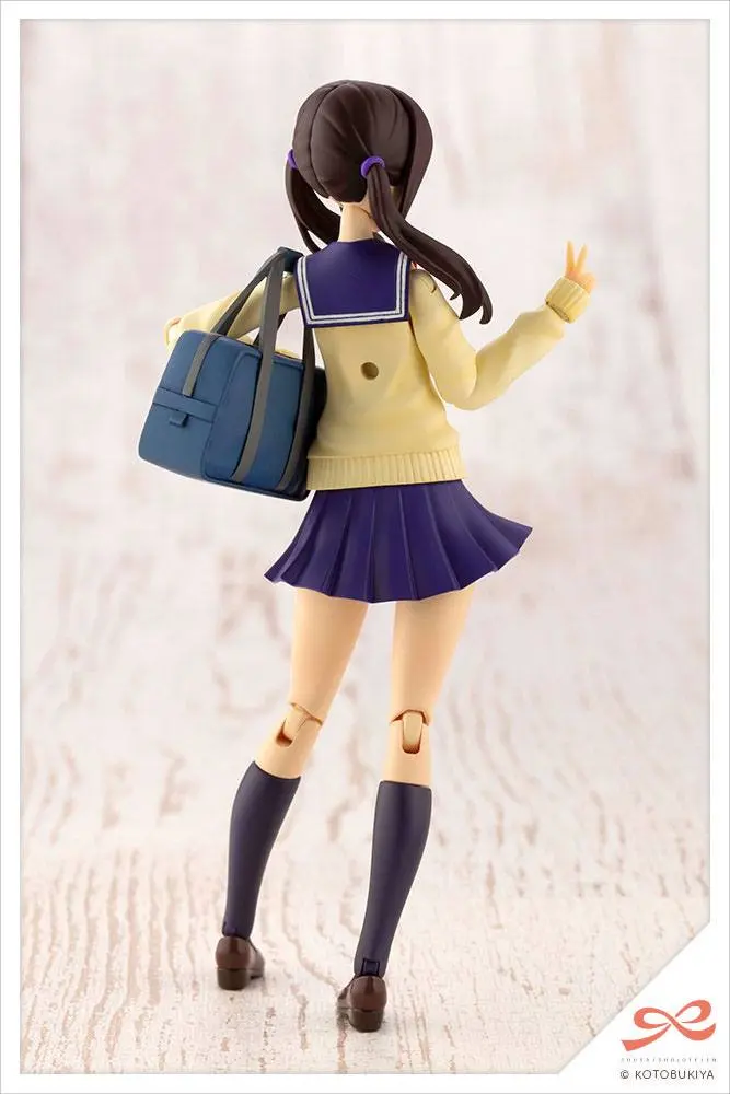 Sousai Shojo Teien Plastični Model Komplet 1/10 Madoka Yuki Touou High School Winter Clothes 15 cm fotografija izdelka