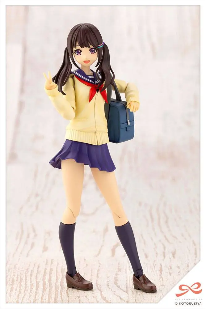 Sousai Shojo Teien Plastični Model Komplet 1/10 Madoka Yuki Touou High School Winter Clothes 15 cm fotografija izdelka