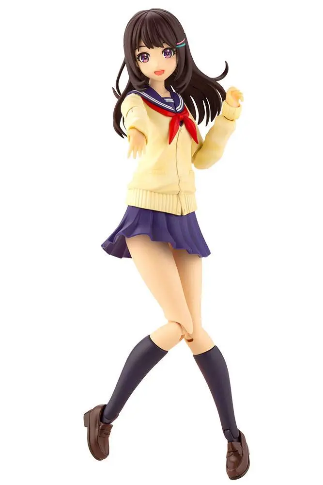Sousai Shojo Teien Plastični Model Komplet 1/10 Madoka Yuki Touou High School Winter Clothes 15 cm fotografija izdelka