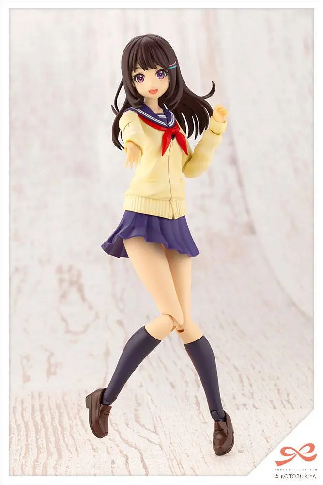 Sousai Shojo Teien Plastični Model Komplet 1/10 Madoka Yuki Touou High School Winter Clothes 15 cm fotografija izdelka