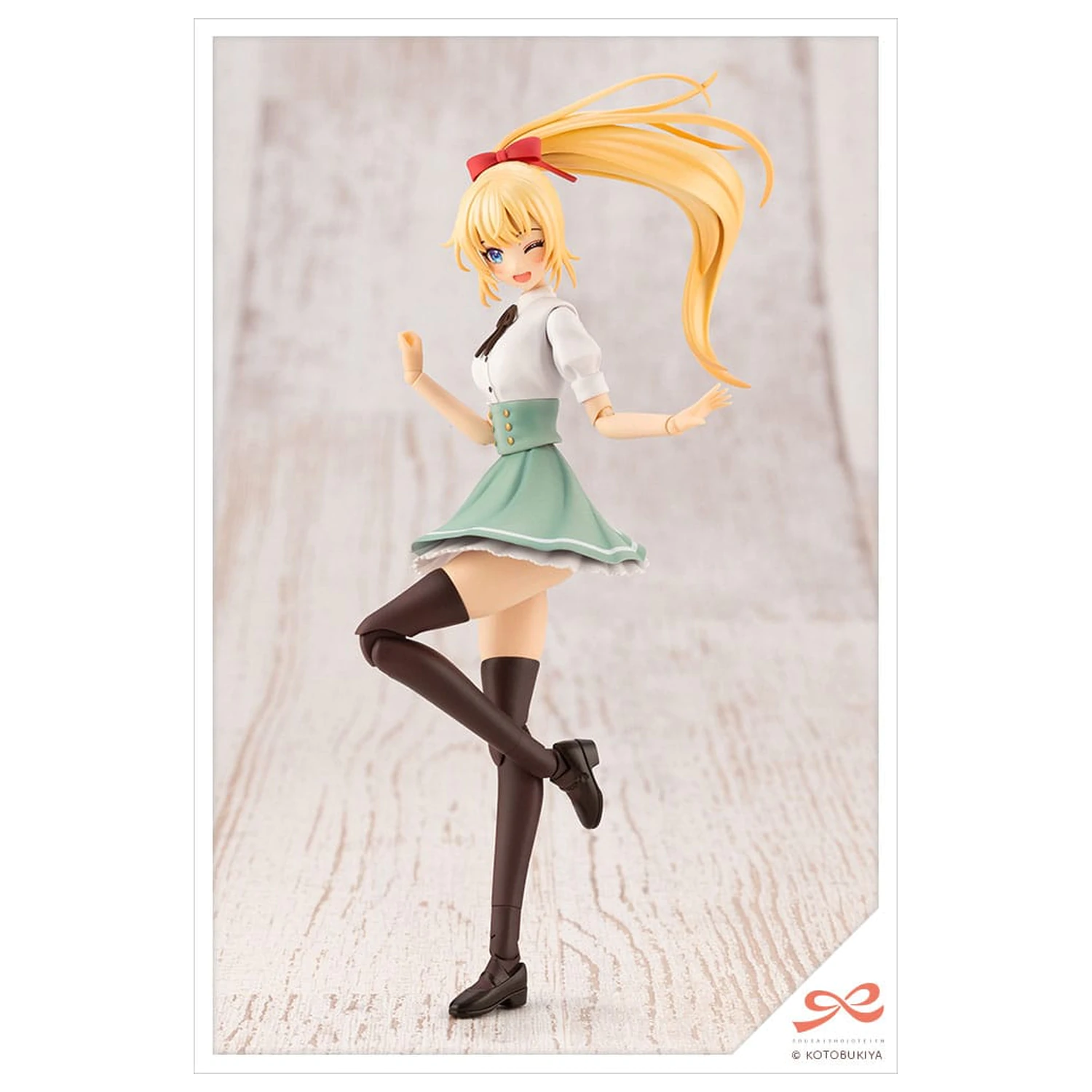 Sousai Shojo Teien Plastični model komplet 1/10 Ritsuka Saeki St. Iris Gauken Grils' High School poletna oblačila 16 cm fotografija izdelka
