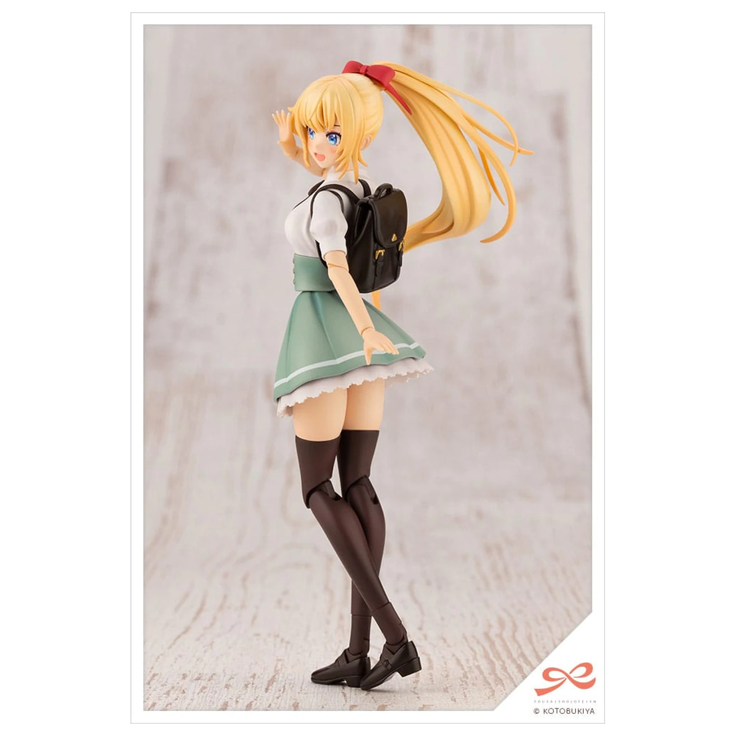 Sousai Shojo Teien Plastični model komplet 1/10 Ritsuka Saeki St. Iris Gauken Grils' High School poletna oblačila 16 cm fotografija izdelka