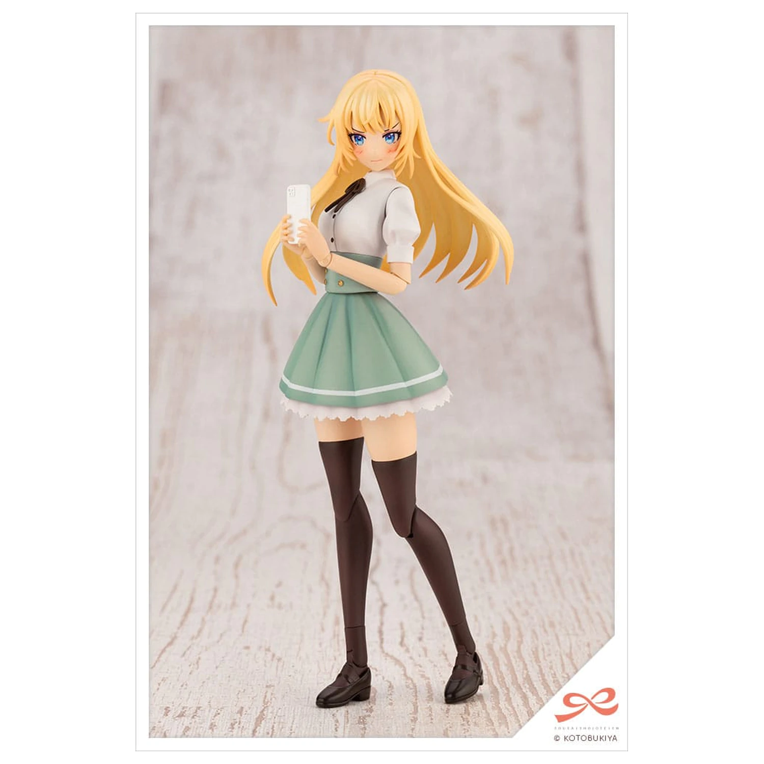 Sousai Shojo Teien Plastični model komplet 1/10 Ritsuka Saeki St. Iris Gauken Grils' High School poletna oblačila 16 cm fotografija izdelka