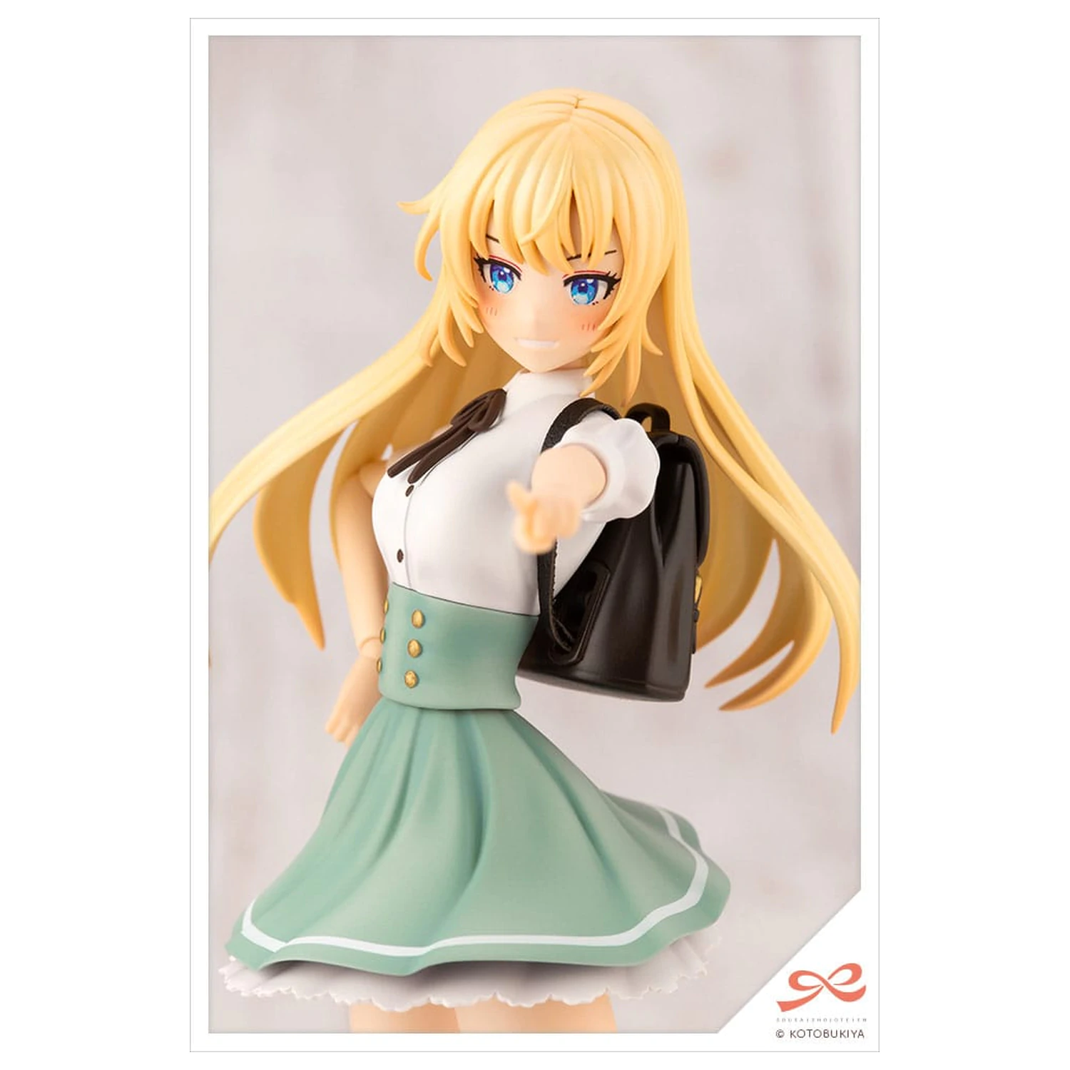 Sousai Shojo Teien Plastični model komplet 1/10 Ritsuka Saeki St. Iris Gauken Grils' High School poletna oblačila 16 cm fotografija izdelka