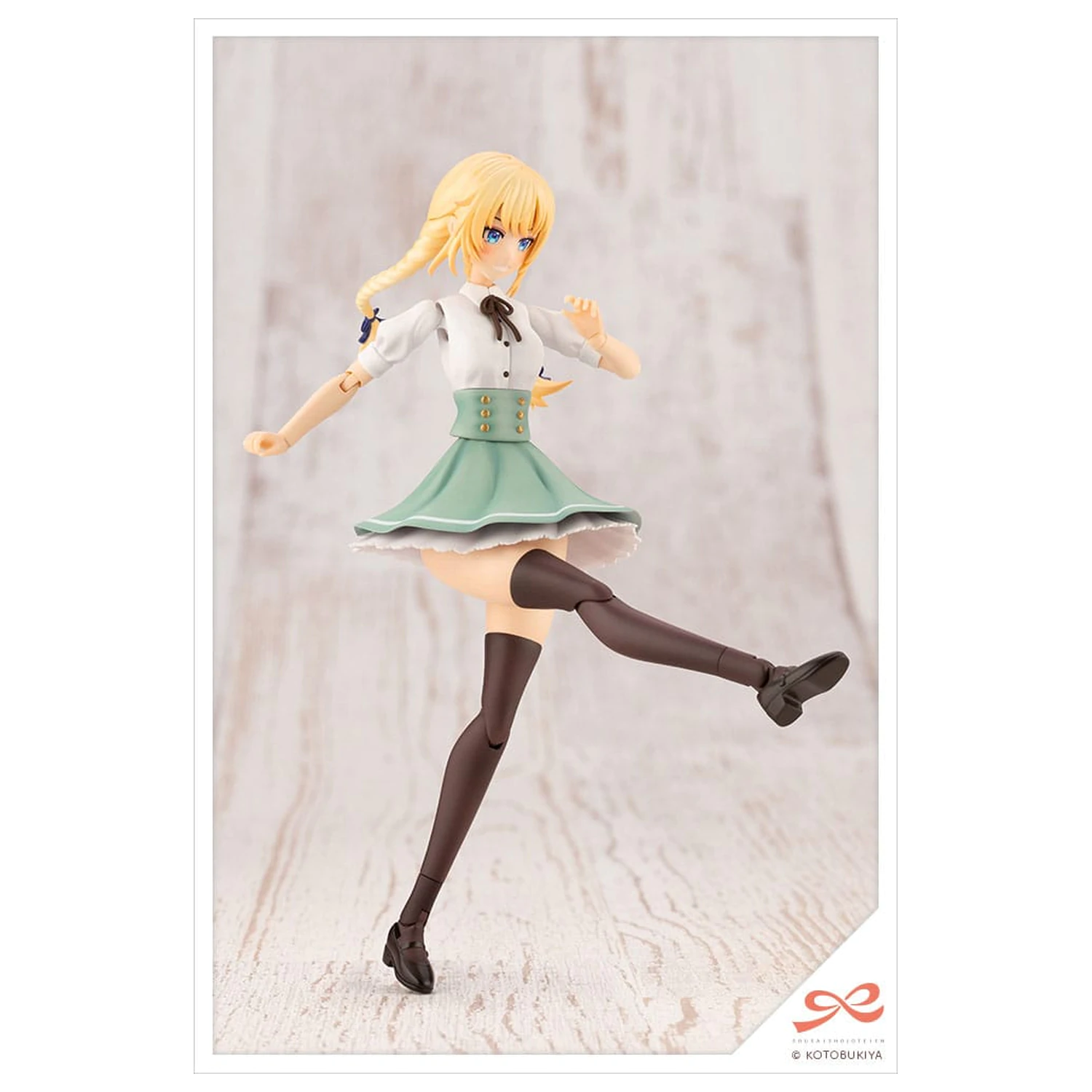 Sousai Shojo Teien Plastični model komplet 1/10 Ritsuka Saeki St. Iris Gauken Grils' High School poletna oblačila 16 cm fotografija izdelka