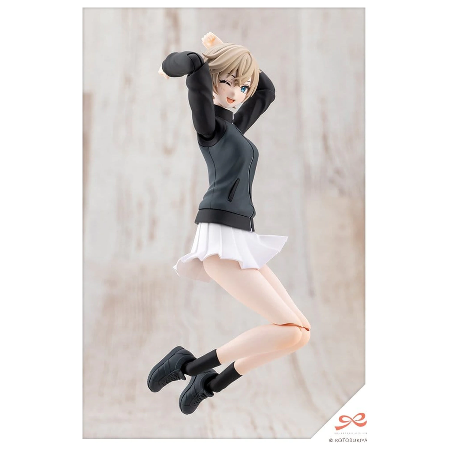 Sousai Shojo Teien Plastic Model Kit 1/10 Rui Saotome Touhou High School Tracksuit Dreaming Style Midnight Onyx 16 cm fotografija izdelka