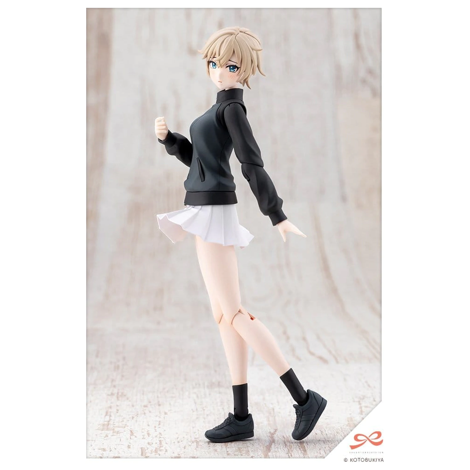 Sousai Shojo Teien Plastic Model Kit 1/10 Rui Saotome Touhou High School Tracksuit Dreaming Style Midnight Onyx 16 cm fotografija izdelka