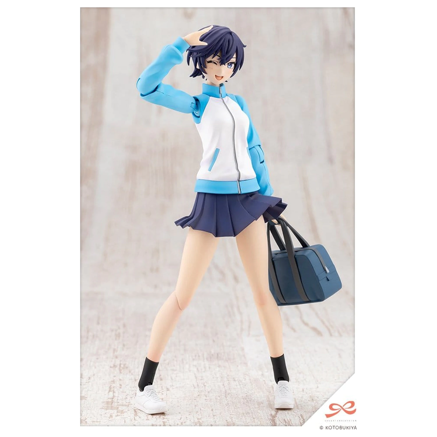 Sousai Shojo Teien Plastični Model Komplet 1/10 Rui Saotome Touhou High School Tracksuit 16 cm fotografija izdelka