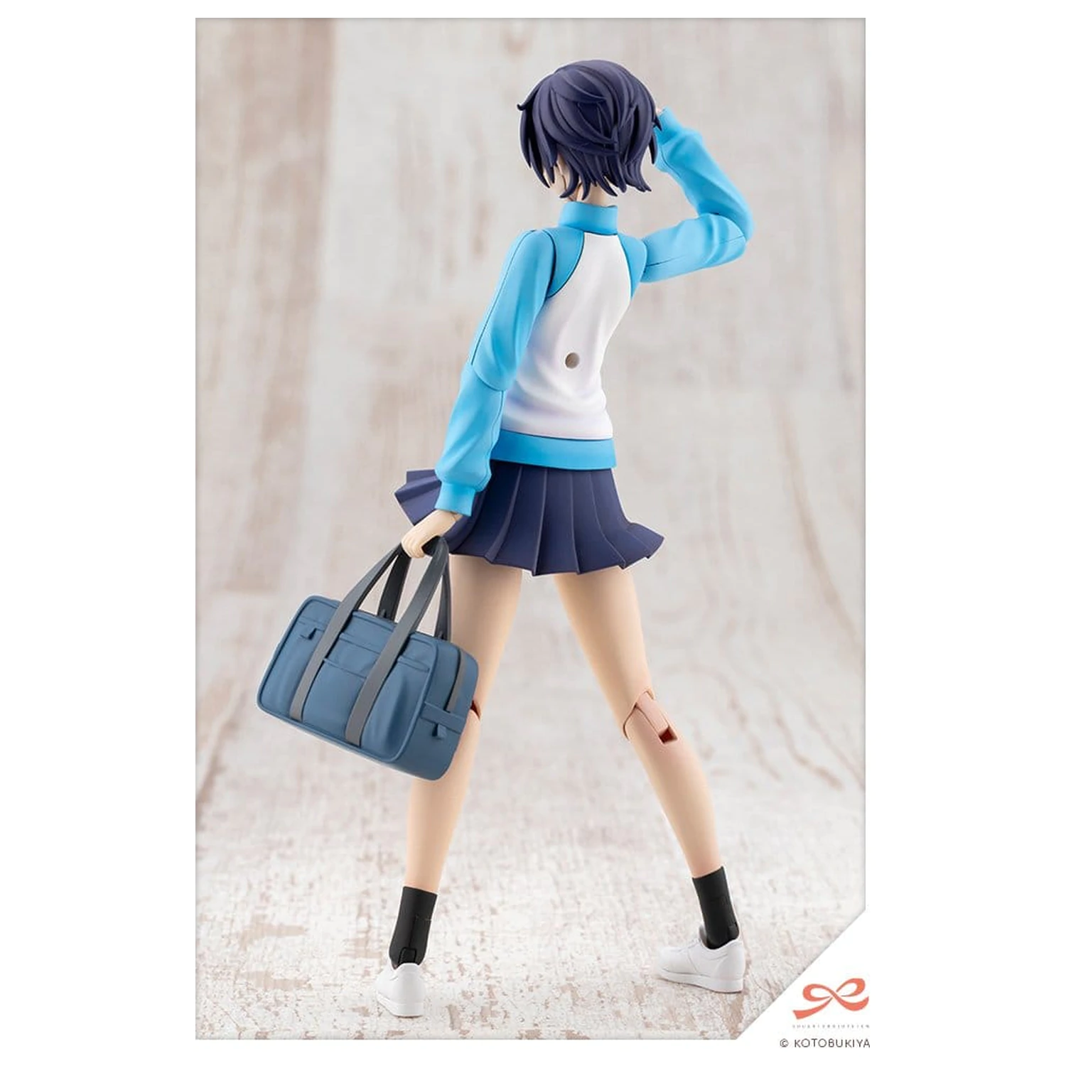 Sousai Shojo Teien Plastični Model Komplet 1/10 Rui Saotome Touhou High School Tracksuit 16 cm fotografija izdelka