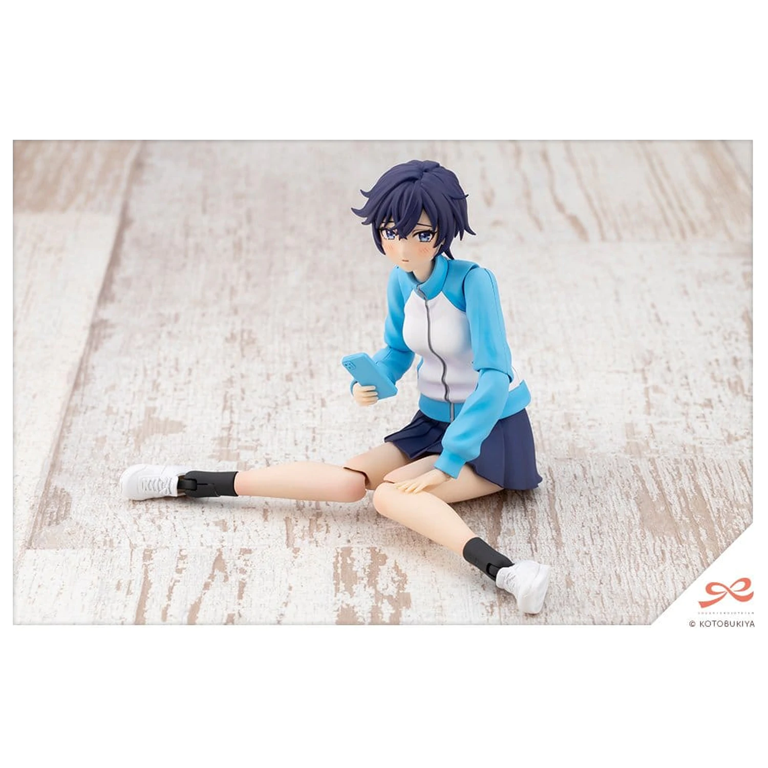 Sousai Shojo Teien Plastični Model Komplet 1/10 Rui Saotome Touhou High School Tracksuit 16 cm fotografija izdelka