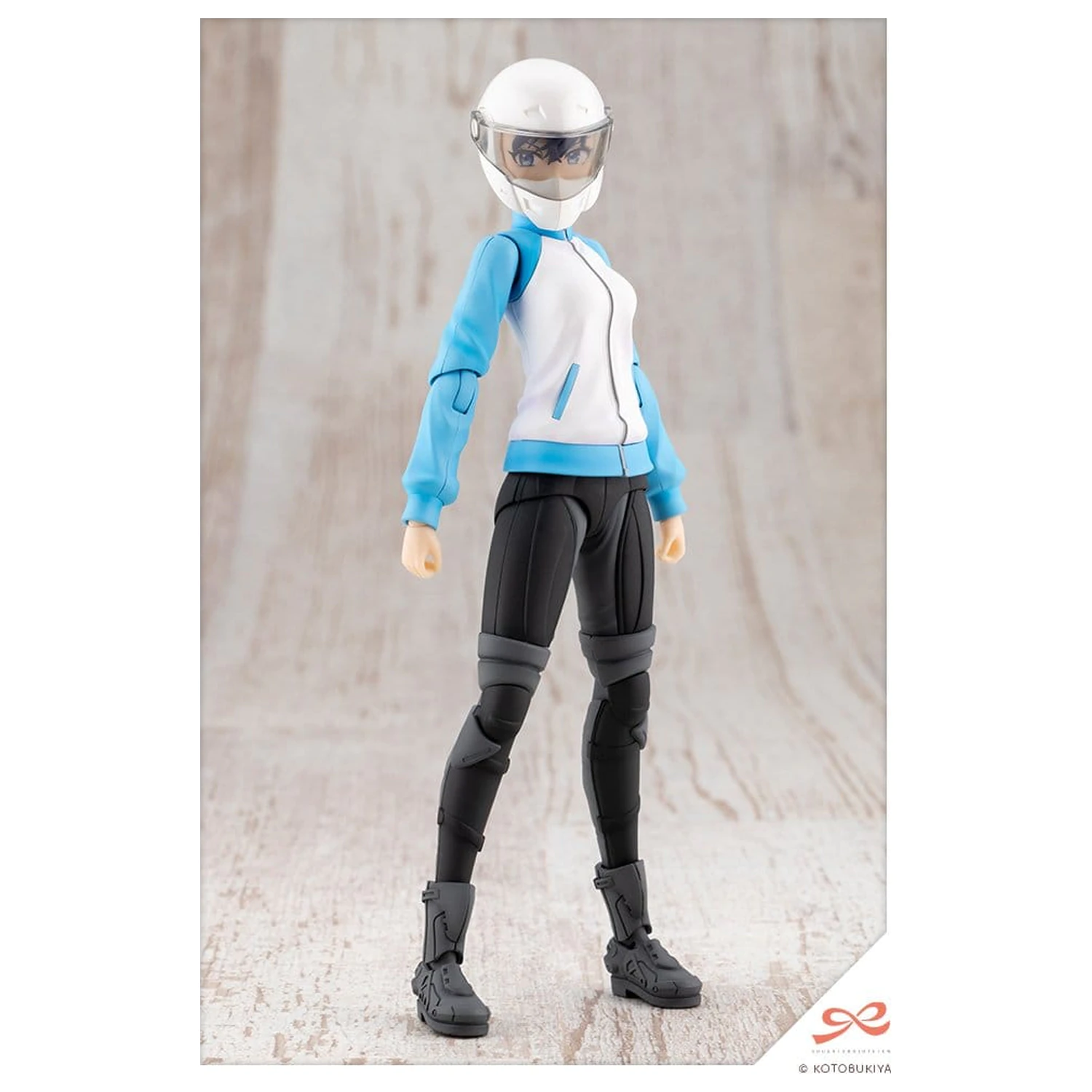 Sousai Shojo Teien Plastični Model Komplet 1/10 Rui Saotome Touhou High School Tracksuit 16 cm fotografija izdelka