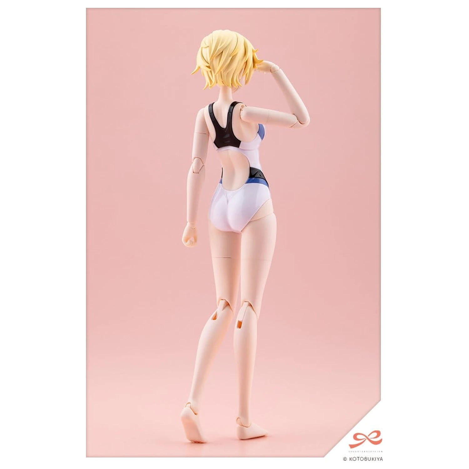 Sousai Shojo Teien Plastični Model 1/10 Rui Saotome Touou High School Competitive Swimsuit Dreaming Style White Dolphin 16 cm fotografija izdelka