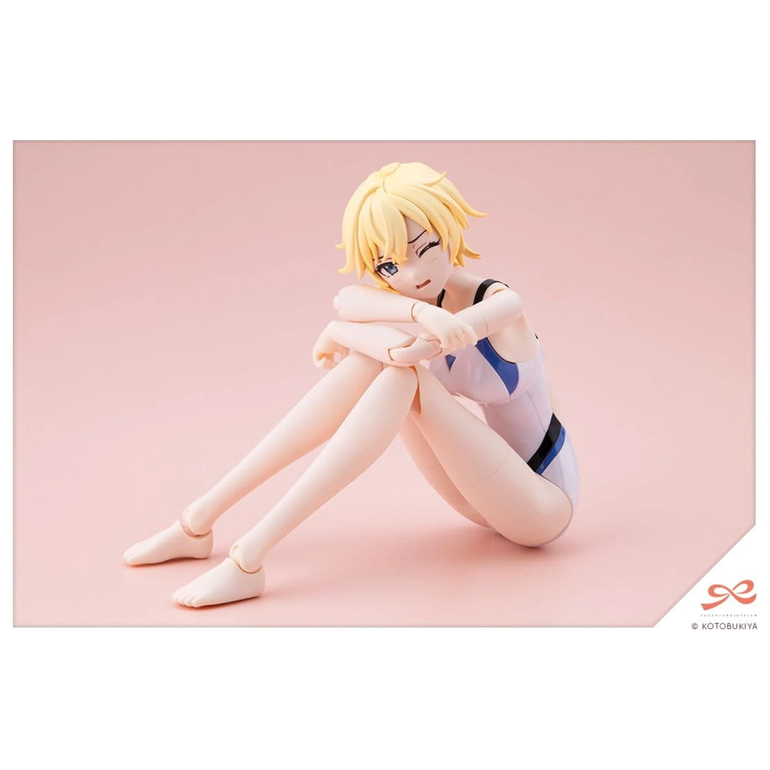 Sousai Shojo Teien Plastični Model 1/10 Rui Saotome Touou High School Competitive Swimsuit Dreaming Style White Dolphin 16 cm fotografija izdelka