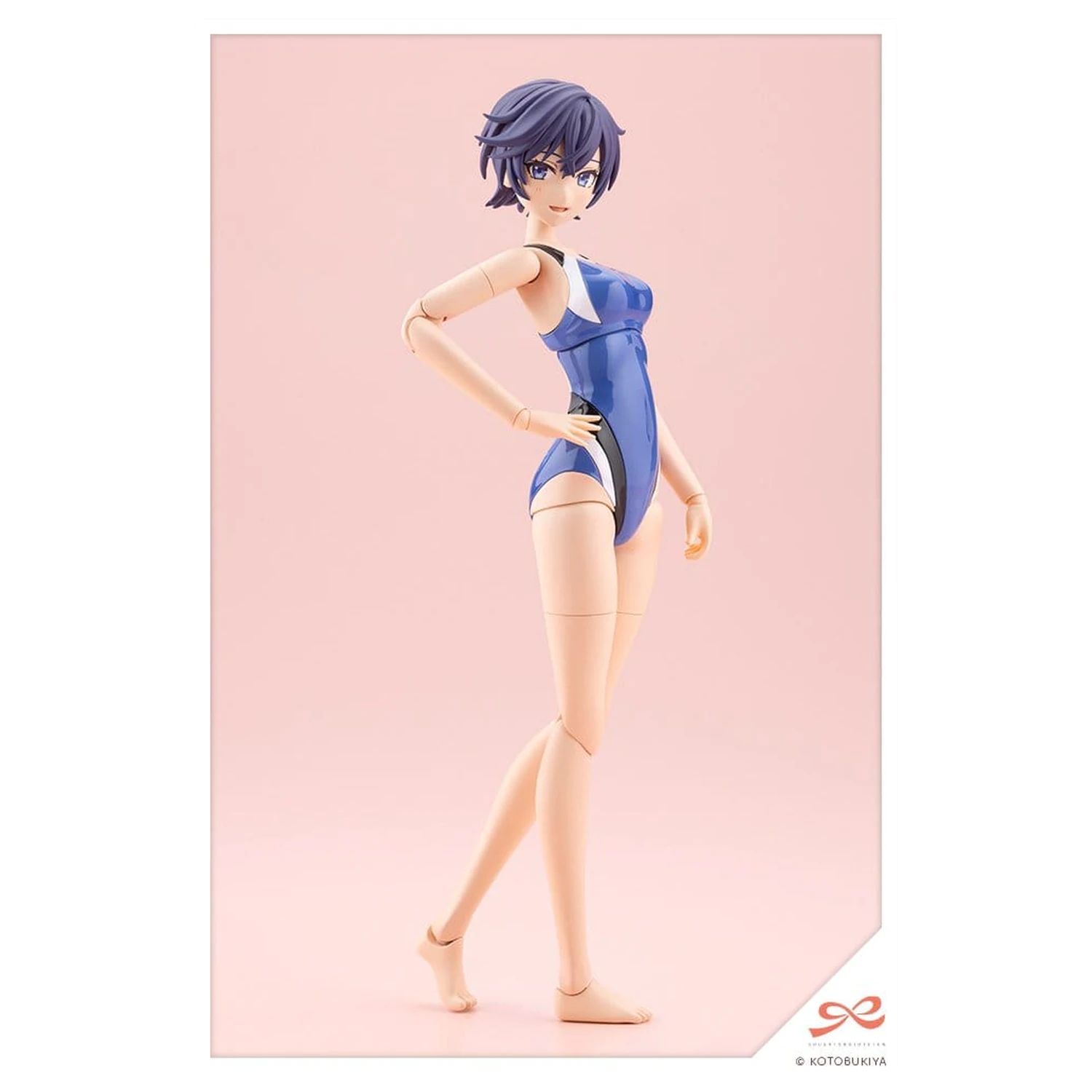 Sousai Shojo Teien Plastični model 1/10 Rui Saotome Touou High School tekmovalne kopalke 16 cm fotografija izdelka