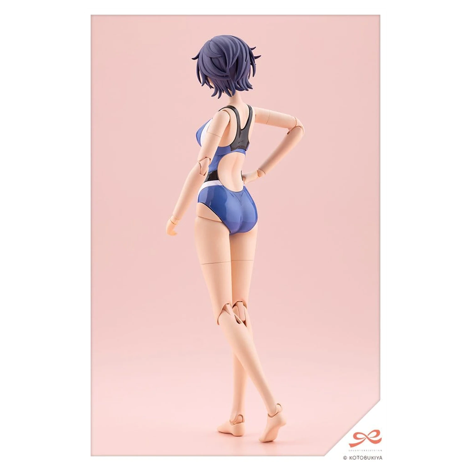 Sousai Shojo Teien Plastični model 1/10 Rui Saotome Touou High School tekmovalne kopalke 16 cm fotografija izdelka