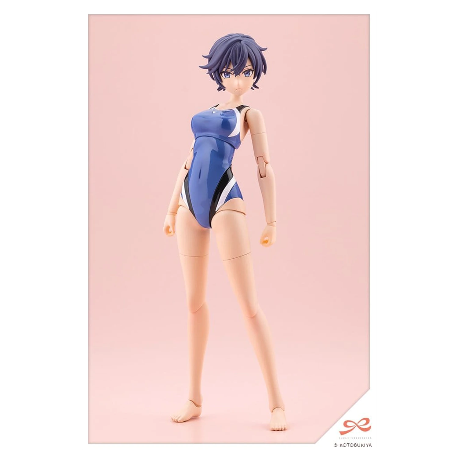 Sousai Shojo Teien Plastični model 1/10 Rui Saotome Touou High School tekmovalne kopalke 16 cm fotografija izdelka