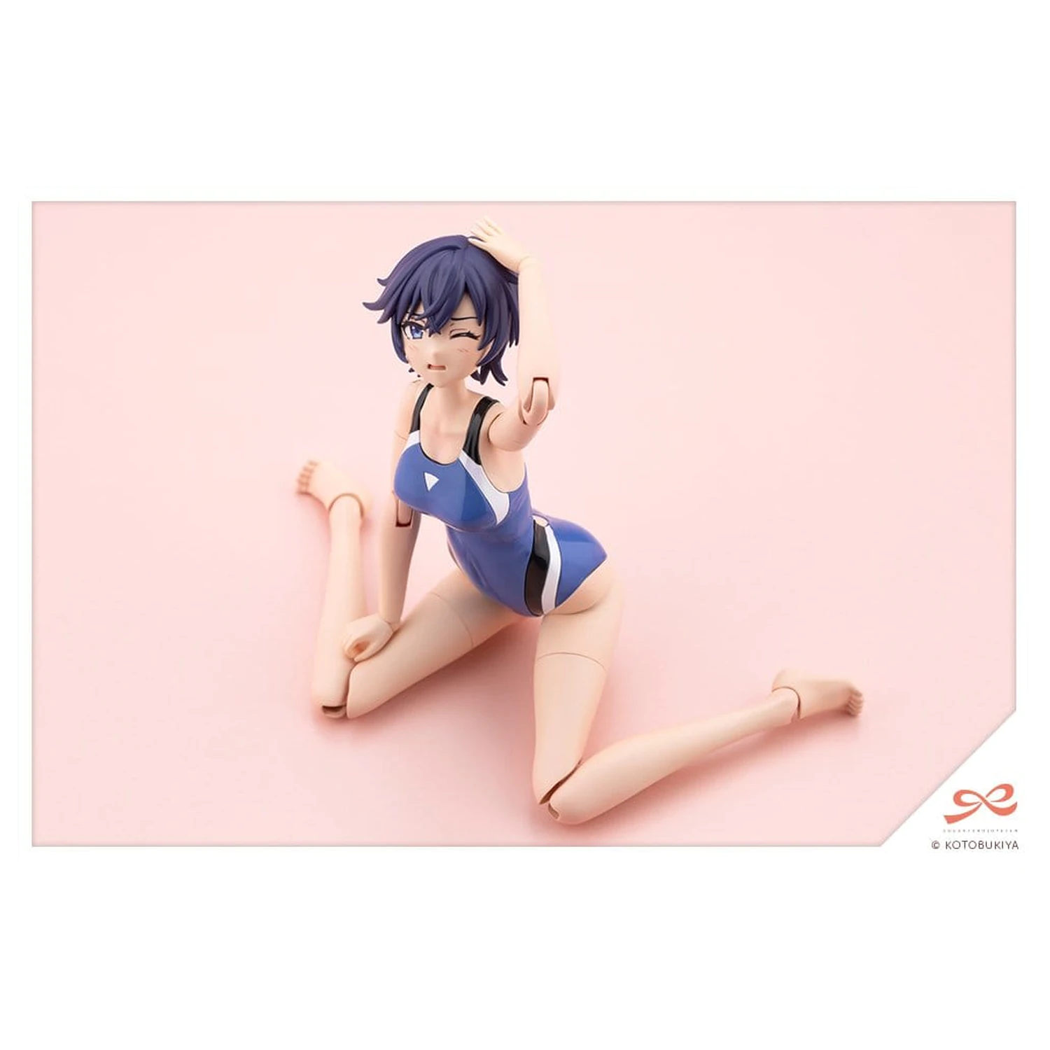 Sousai Shojo Teien Plastični model 1/10 Rui Saotome Touou High School tekmovalne kopalke 16 cm fotografija izdelka