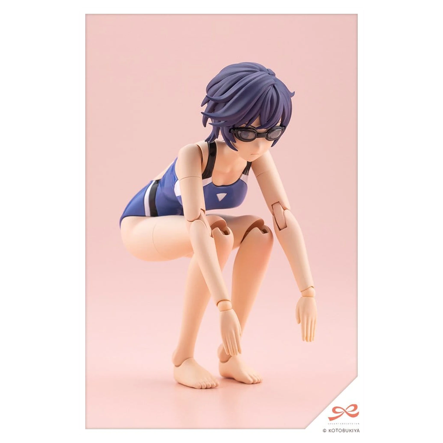 Sousai Shojo Teien Plastični model 1/10 Rui Saotome Touou High School tekmovalne kopalke 16 cm fotografija izdelka