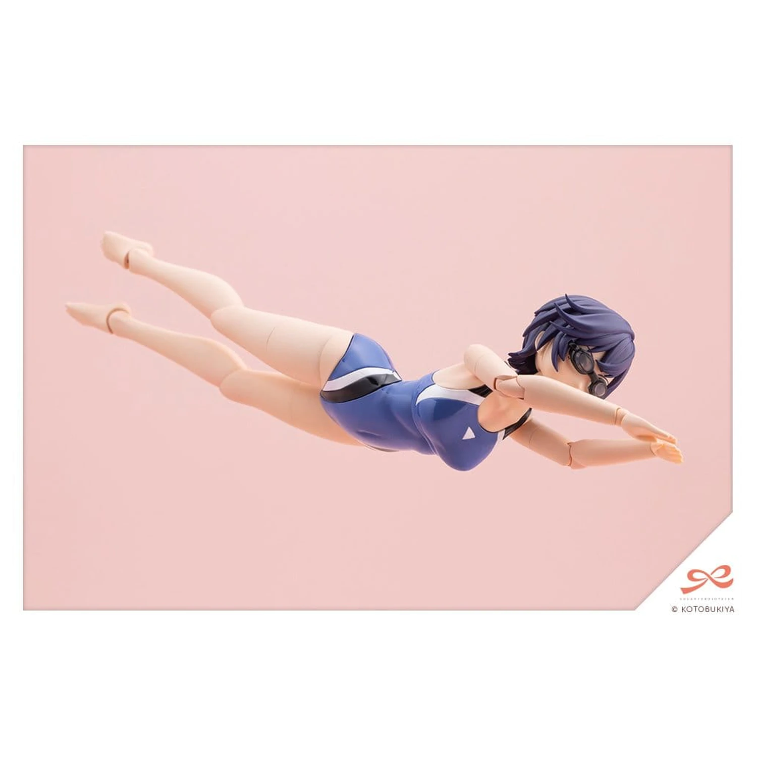 Sousai Shojo Teien Plastični model 1/10 Rui Saotome Touou High School tekmovalne kopalke 16 cm fotografija izdelka