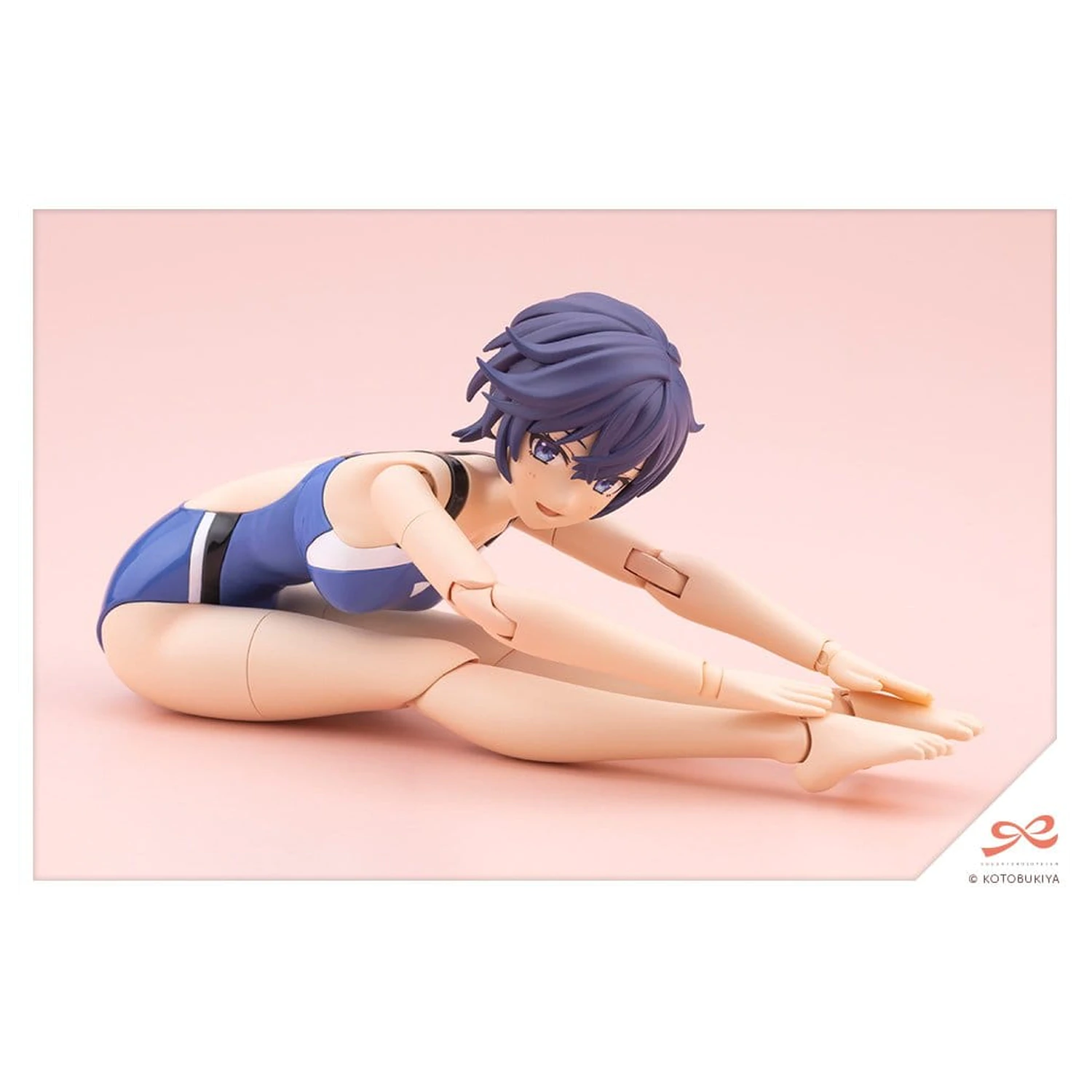 Sousai Shojo Teien Plastični model 1/10 Rui Saotome Touou High School tekmovalne kopalke 16 cm fotografija izdelka