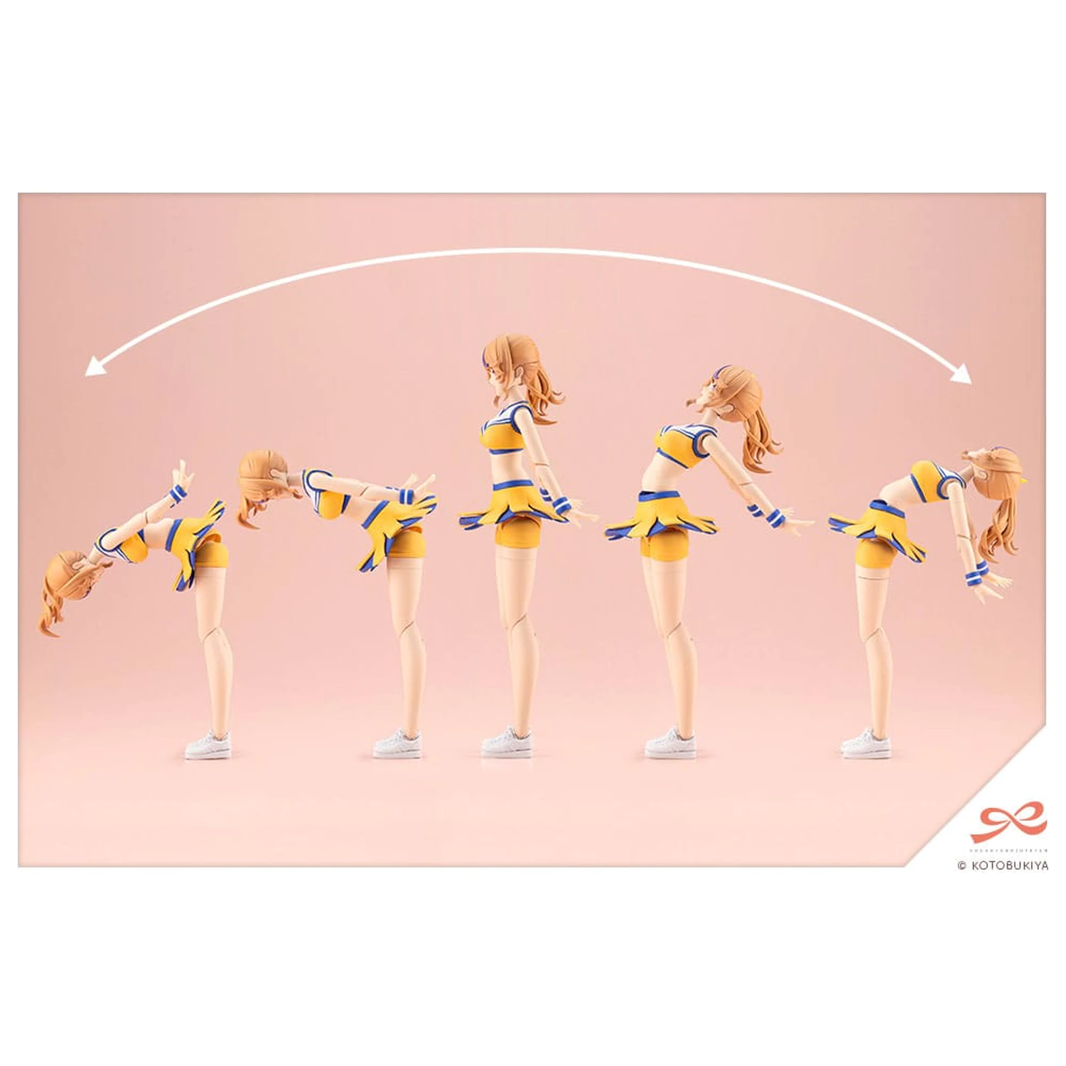 Sousai Shojo Teien Komplet plastičnega modela 1/10 Seira Ichijo Cheerleading Costume Ver. 16 cm fotografija izdelka