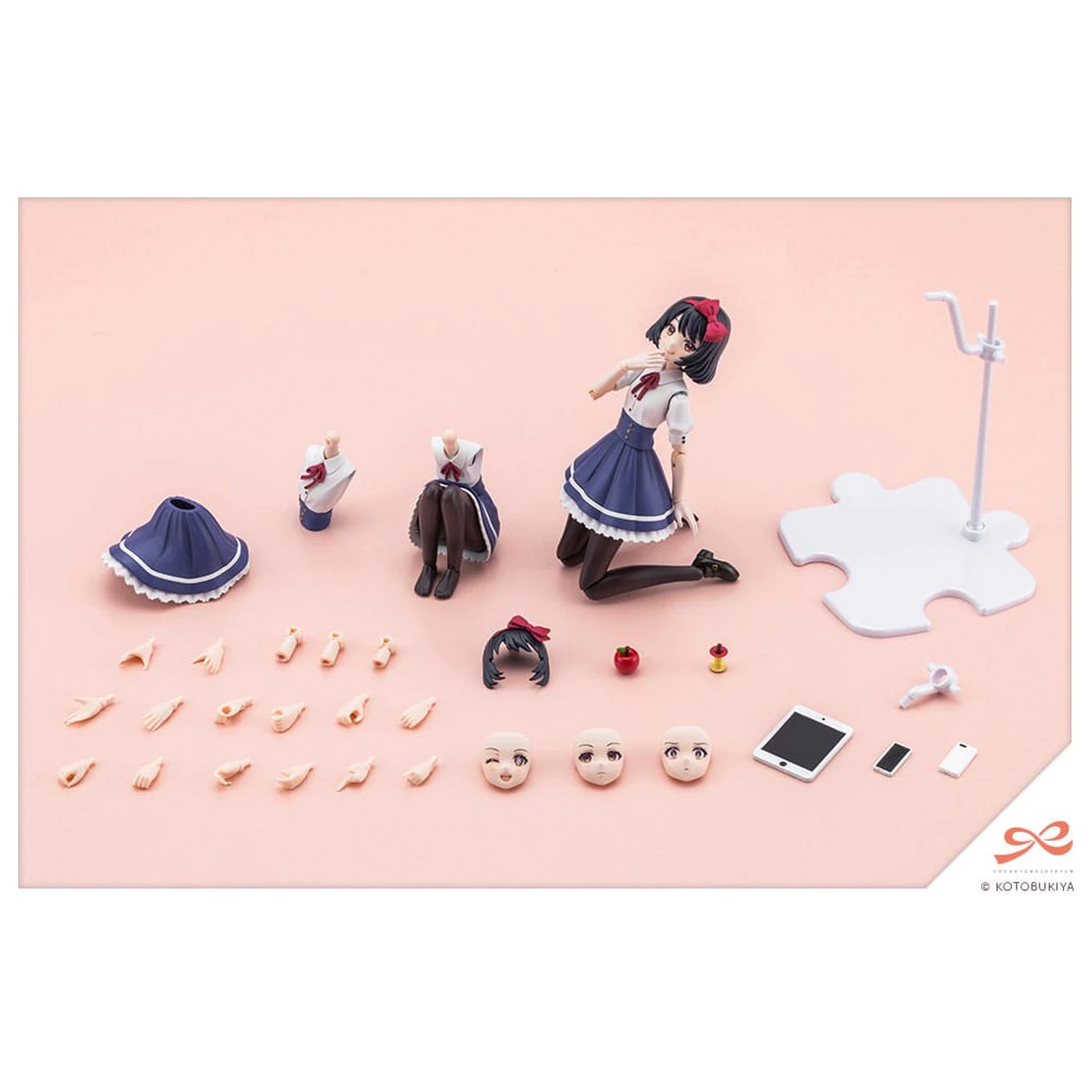 Sousai Shojo Teien Plastic Model Kit 1/10 Snow White 14 cm fotografija izdelka
