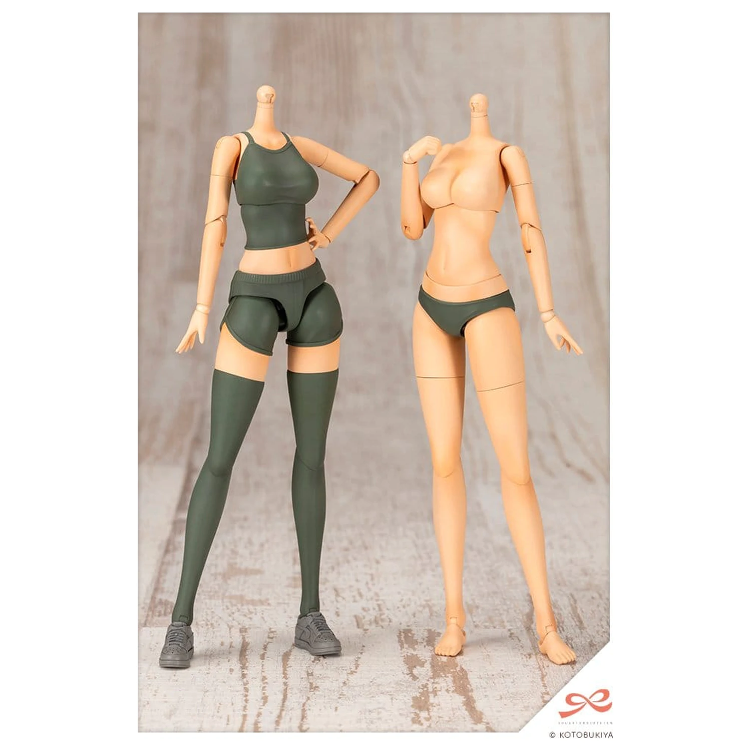 Sousai Shojo Teien Plastični model komplet 1/10 Trening Volf 16 cm fotografija izdelka