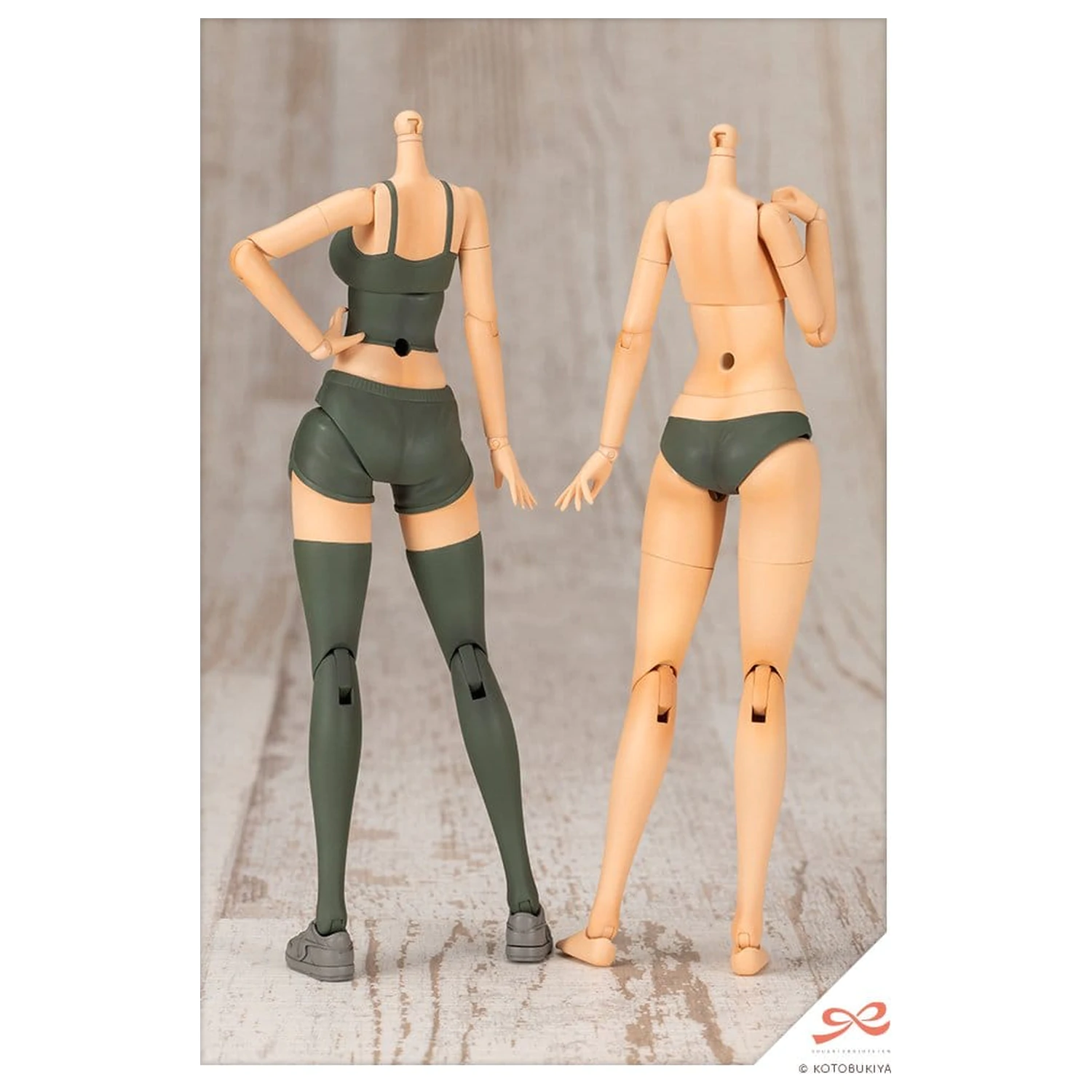 Sousai Shojo Teien Plastični model komplet 1/10 Trening Volf 16 cm fotografija izdelka