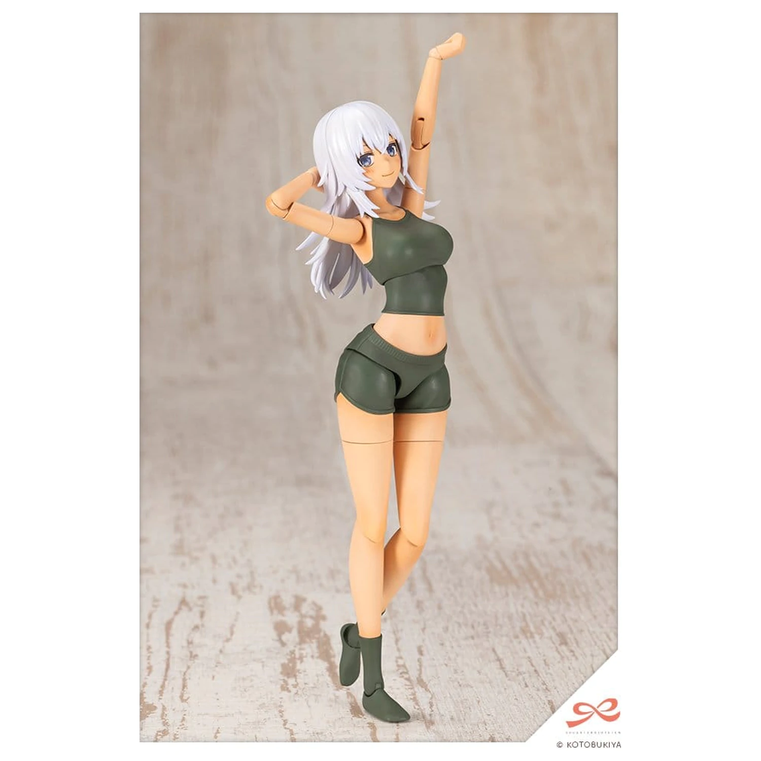Sousai Shojo Teien Plastični model komplet 1/10 Trening Volf 16 cm fotografija izdelka