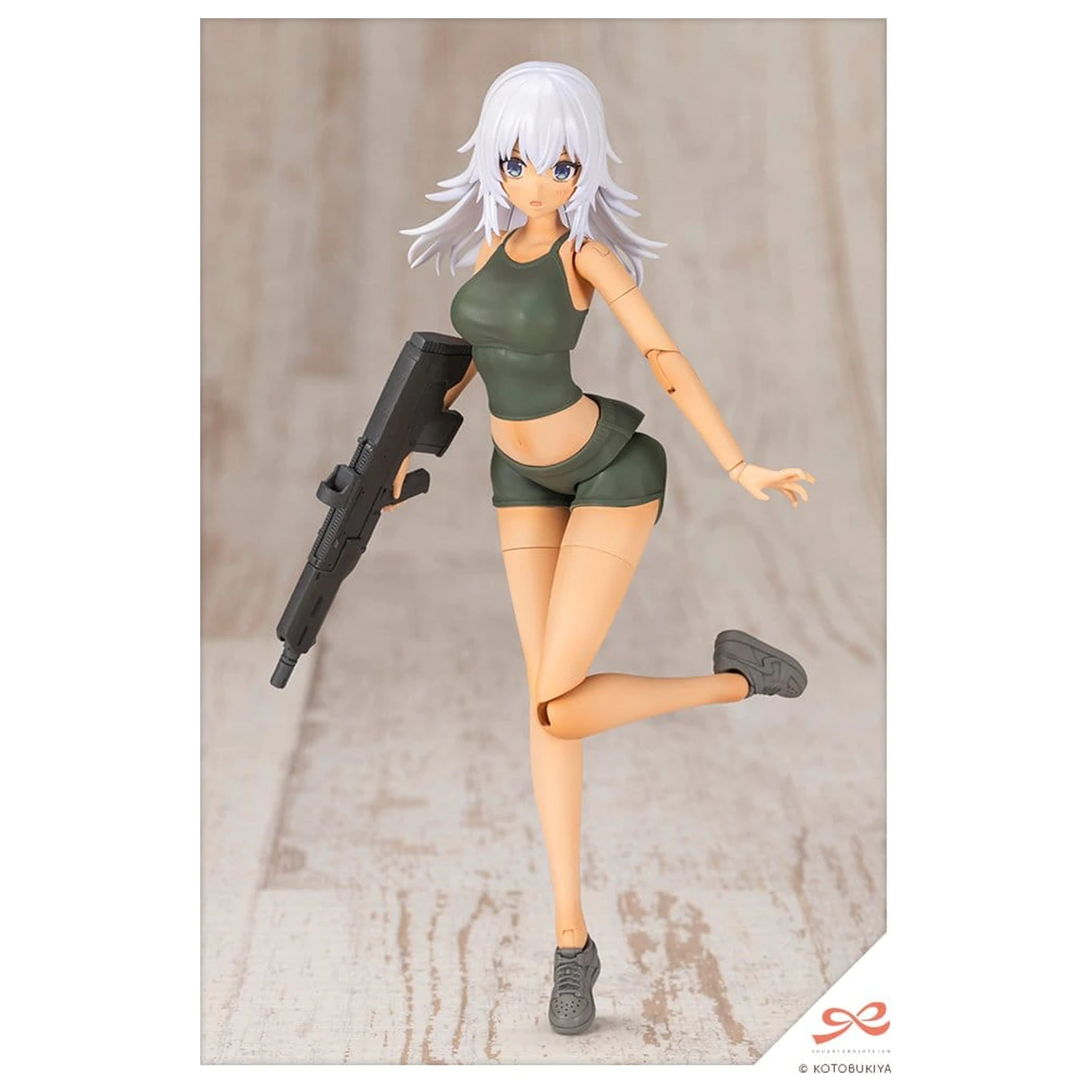 Sousai Shojo Teien Plastični model komplet 1/10 Trening Volf 16 cm fotografija izdelka