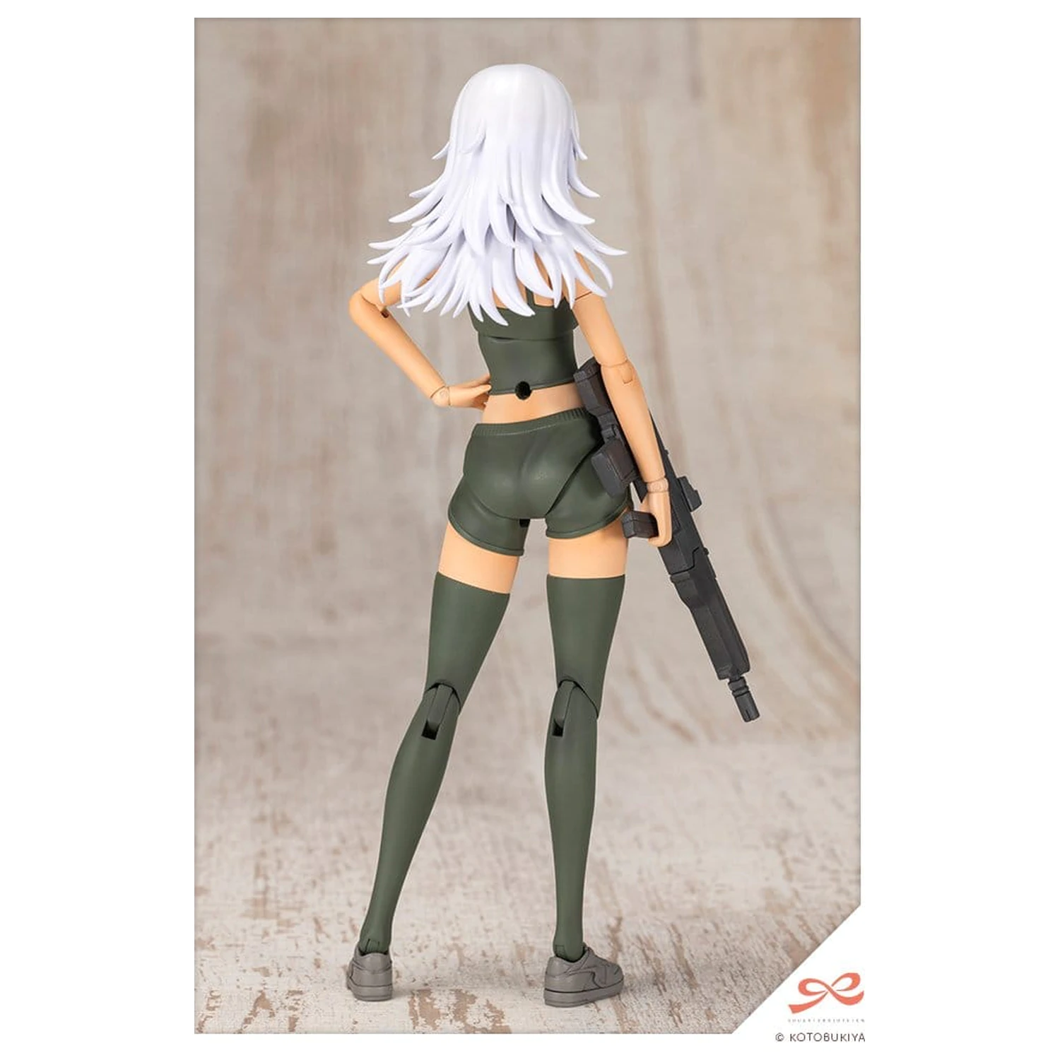 Sousai Shojo Teien Plastični model komplet 1/10 Trening Volf 16 cm fotografija izdelka