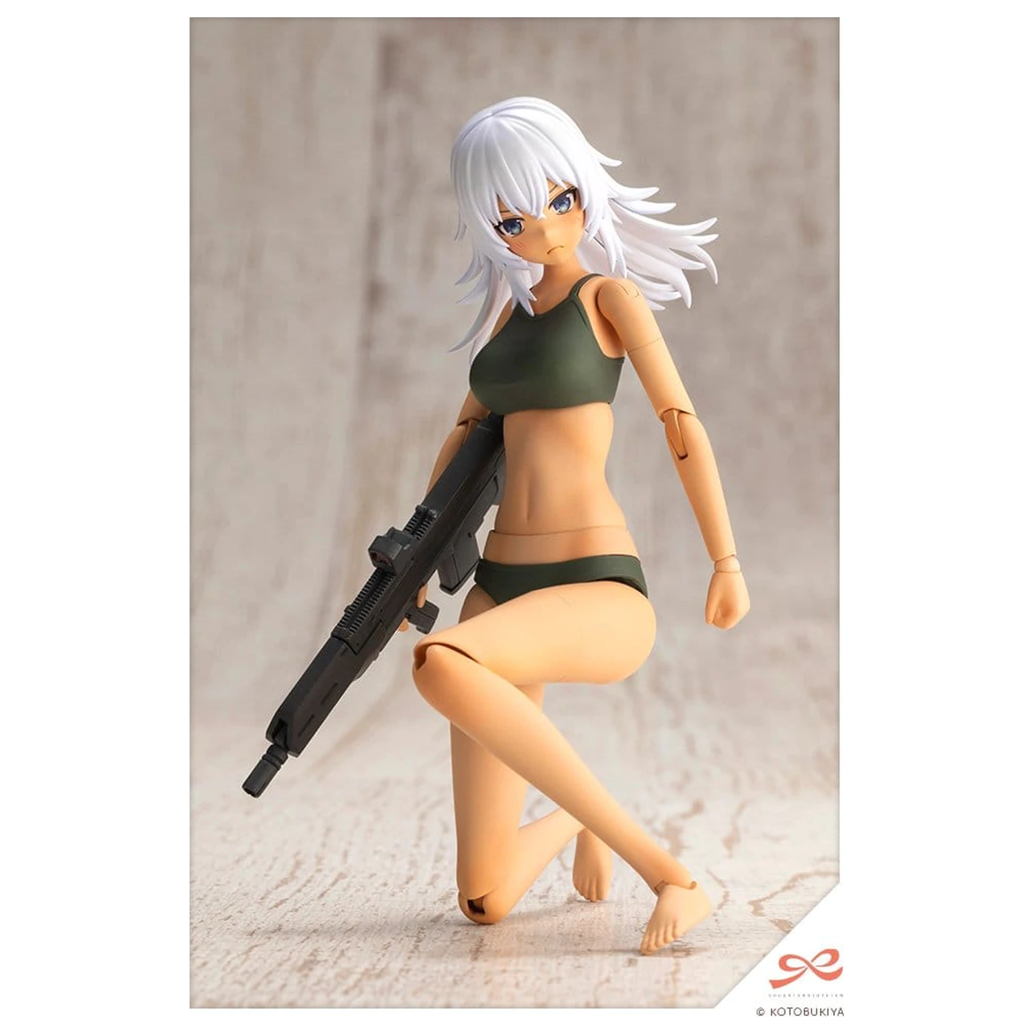Sousai Shojo Teien Plastični model komplet 1/10 Trening Volf 16 cm fotografija izdelka