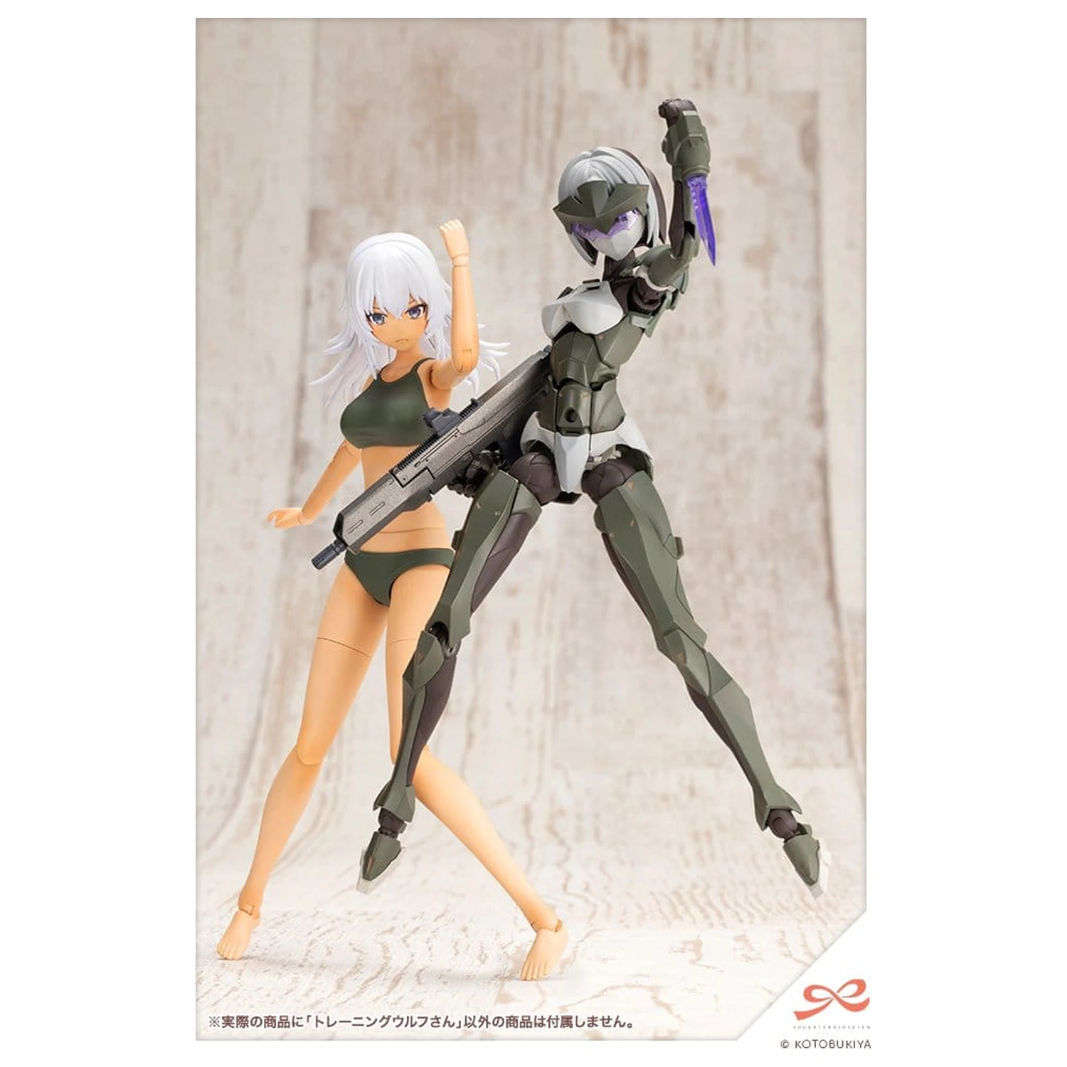 Sousai Shojo Teien Plastični model komplet 1/10 Trening Volf 16 cm fotografija izdelka