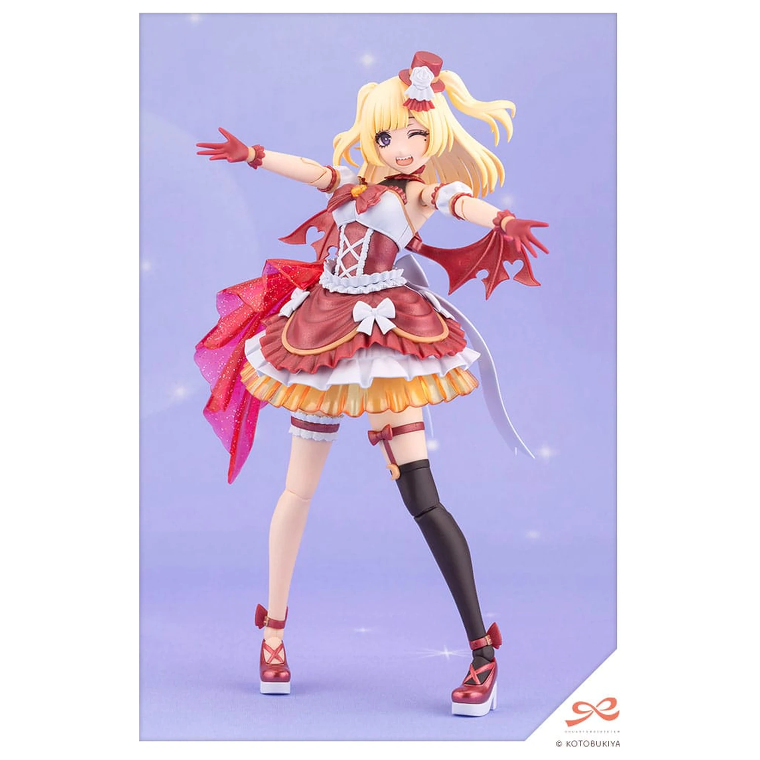 Sousai Shojo Teien Plastični Model Komplet 1/10 Yue Kisaragi Diva Costume Dreaming Style Strawberry Moon 16 cm fotografija izdelka