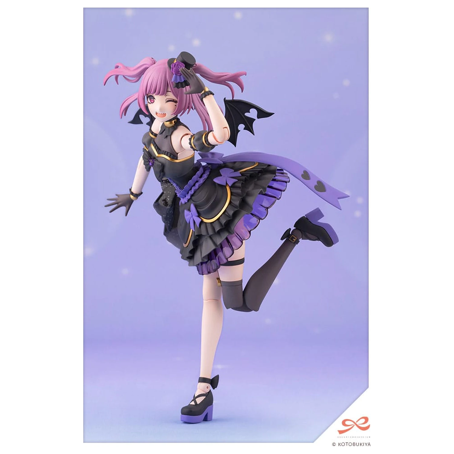 Sousai Shojo Teien Plastični Model Komplet 1/10 Yue Kisaragi Diva Costume 16 cm fotografija izdelka