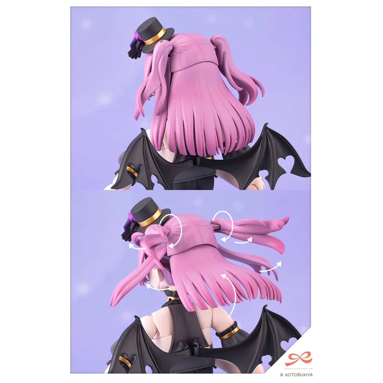 Sousai Shojo Teien Plastični Model Komplet 1/10 Yue Kisaragi Diva Costume 16 cm fotografija izdelka