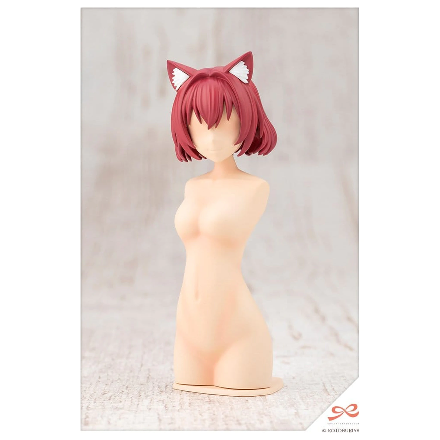 Sousai Shojo Teien Model Kit Dodatki Set Urejene lasulje Živalska ušesa Bob Cat 9 cm fotografija izdelka