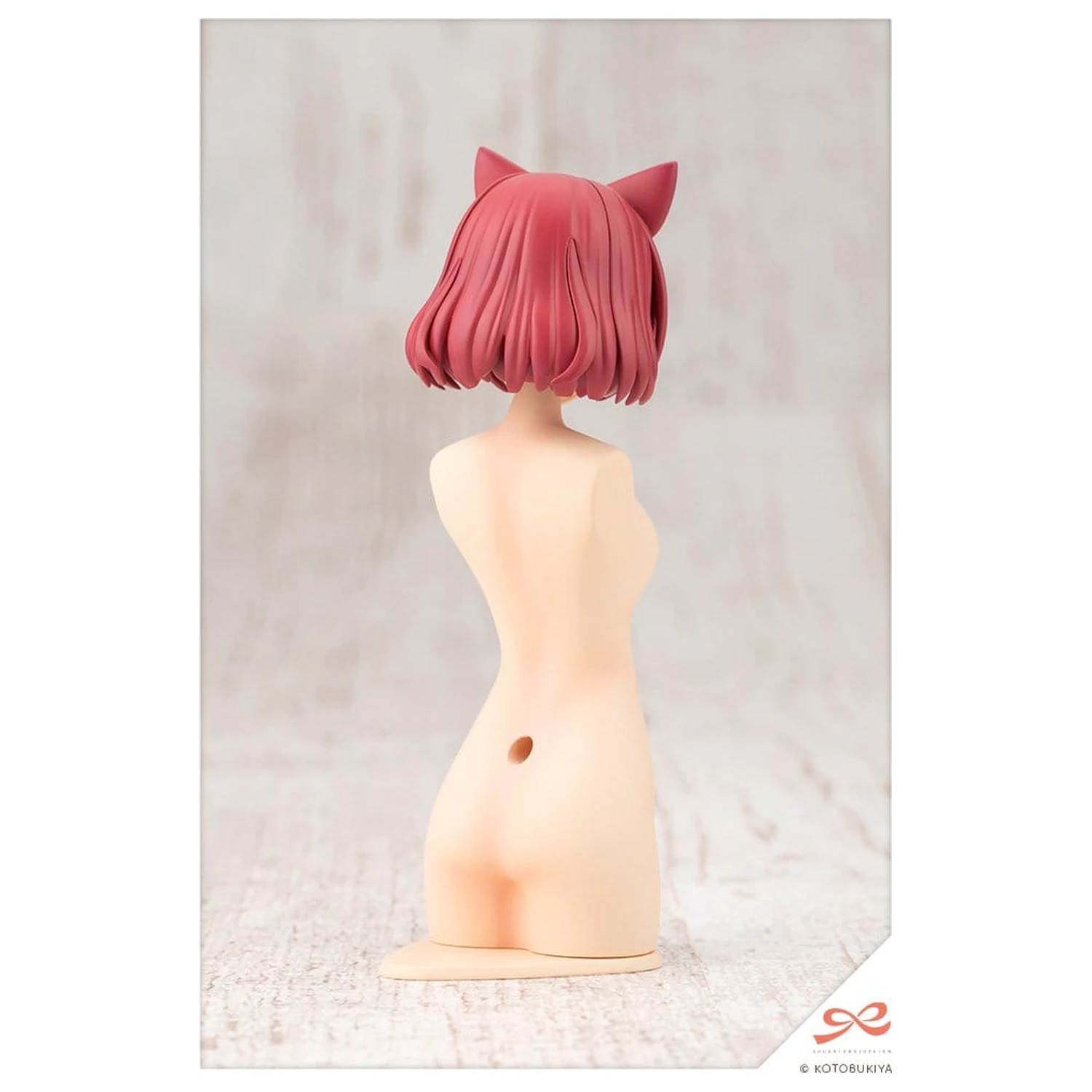 Sousai Shojo Teien Model Kit Dodatki Set Urejene lasulje Živalska ušesa Bob Cat 9 cm fotografija izdelka