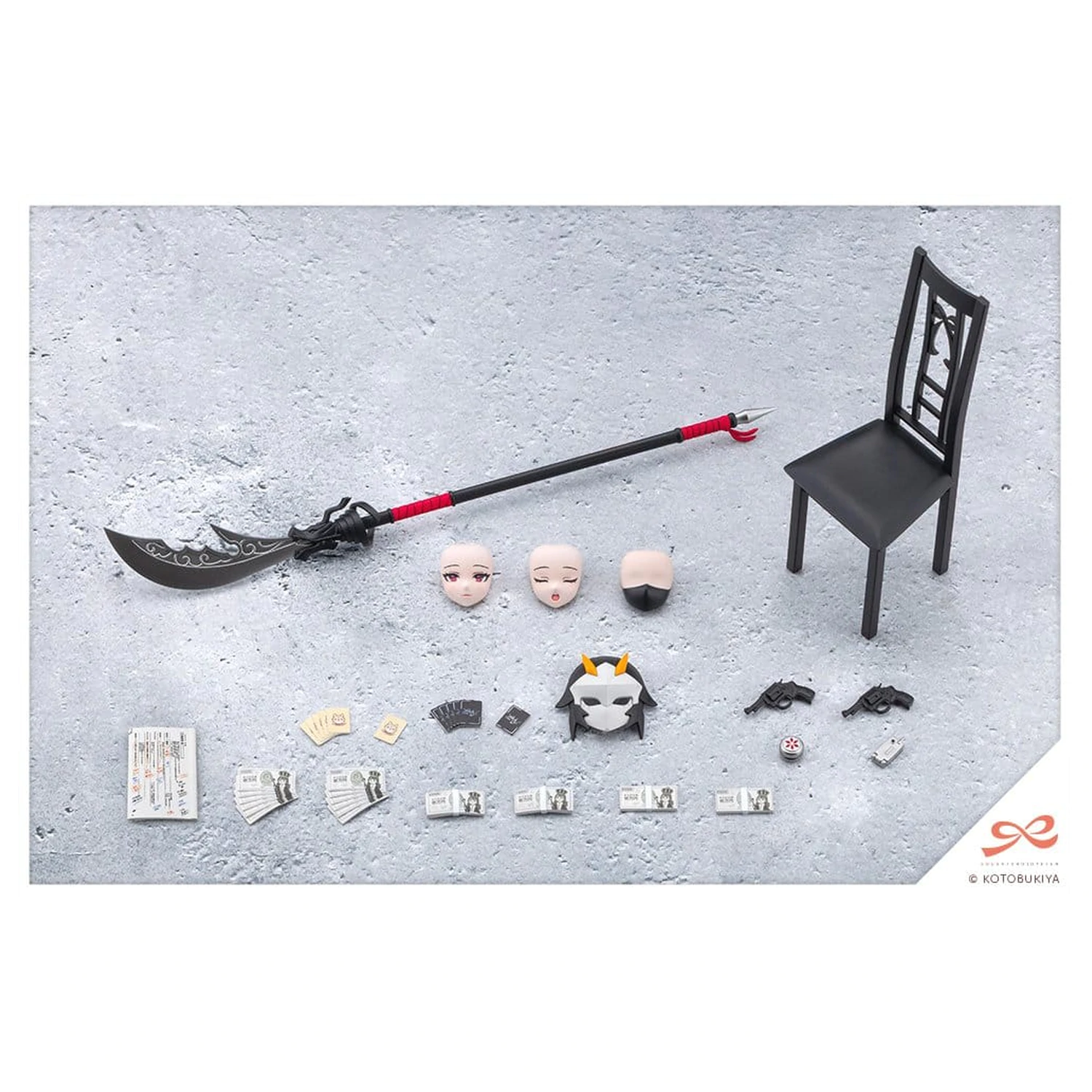 Sousaishojoteien komplet plastičnih modelov paket dodatkov 1/10 After School Kuon's Actor Prop Set 2 21 cm fotografija izdelka