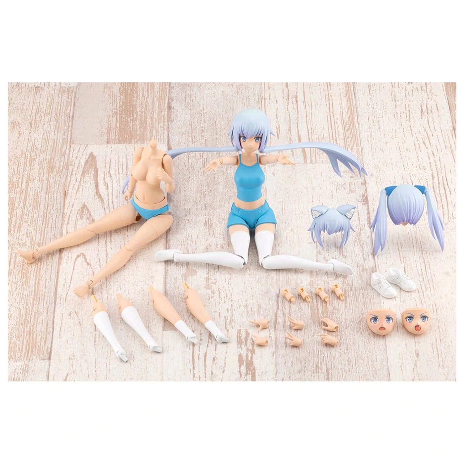 Sousaishojoteien Plastic Model Kit Grand Scale Dress Up Body M with Stylet 25 centimetrov fotografija izdelka