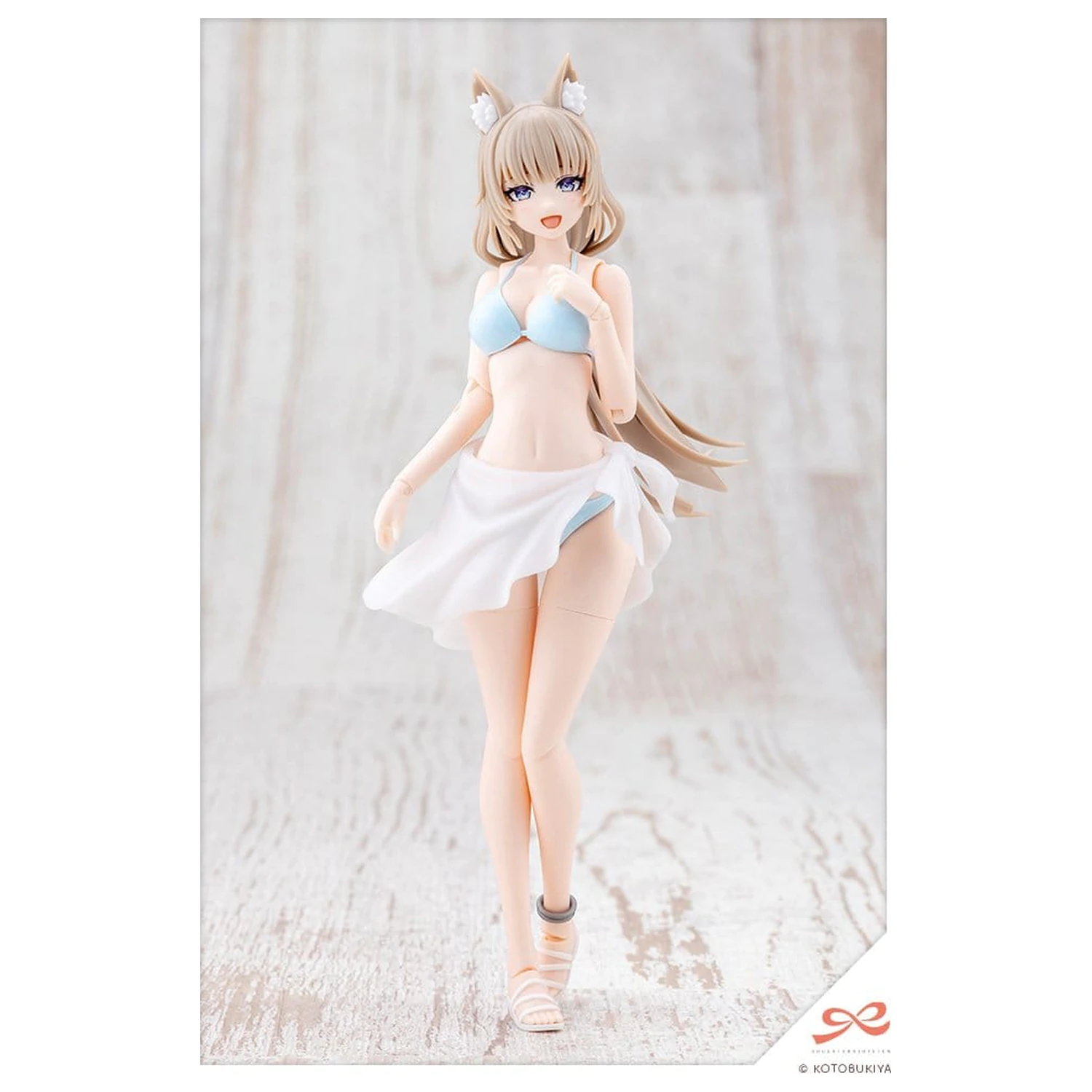Sousaishojoteien Plastični model 1/10 Animal Ears Emulator Swim Style 17 cm fotografija izdelka