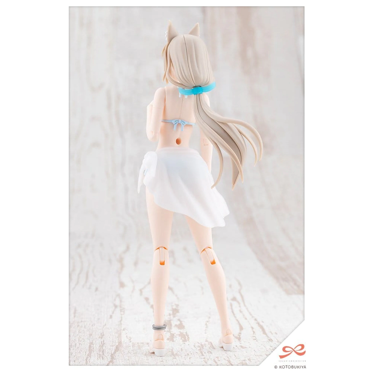 Sousaishojoteien Plastični model 1/10 Animal Ears Emulator Swim Style 17 cm fotografija izdelka